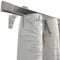 TENDAGGIMANIA Binario Tenda Soffitto/Parete Piatto Lunghezza 100 CM CROMO -Ideale anche per Tende ad Onda - Bastone Completo di Tappi Laterali - Personalizzabile- Movimento Manuale