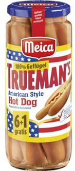 Meica Trueman's Hot Dog Würstchen 7 x 50 g