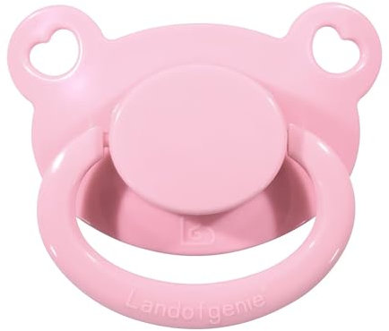 Landofgenie Succhietto per Adulti Grandi Dimensioni Ciuccio Rosa