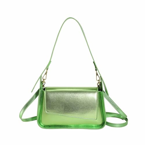 Umhängetaschen Damen Rot Abendtasche, Damen-Geldbörse, Tragetasche, helles, Partytasche, niedliche Umhängetaschen, Clutch-Geldbörsen Zirkeltraining Taschen Herren (Green, One Size)