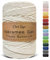 OurTop Premium Makramee Garn Natur, 4mm x 300m Macrame Cord Makramee Schnur Makramee Kordel, Garn für DIY Handwerk, Weben Dekoration, Hängepflanze Pflanze Aufhänger
