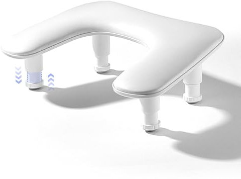 Nail Arm Rest - 3 Gears Adjustable Height Arm Rest For Nails | Removable Arm Rest Nail Table | Ergonomic Nail Hand Rest | Sleepable Manicure Pillow | Nail Tech Supplies Nail Accessories For Nail