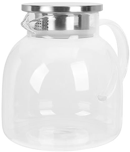 AUTSUPPL Botellas De Agua Fría Jarra De Té Con Tapa Jarra De Agua De Vidrio Para Refrigerador