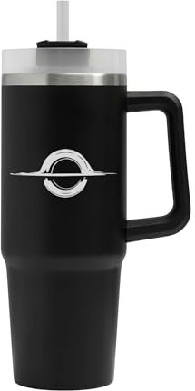 Black Hole Big Tumbler, taza de agujero negro, termo aislado, taza grande