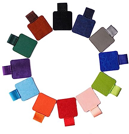 Pack of 5 Pen Loop Holders, Self-Adhesive Pencil Elastic Band for Notebooks, Diaries, Clipboards, Planners, Travel Sketchbooks, Notebook Pen for Notebooks, Diaries, Planners, Tablet with