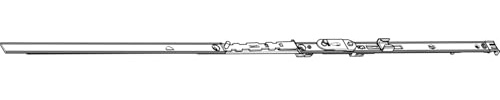 ROTO NT Designo 2 Axerstulp 350, FFB 601-800 mm (385394)