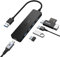 Aceele Hub USB 3.0 5 Puertos, Hub de Datos USB de 4 Puertos & Micro USB Carga Hub Ultra Delgado Compatible para MacBook Pro, Mini Mac, Surface Pro 2017, XPS, Xbox 1, PS5, PC portátil, HDD móvil etc