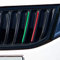 P006 | Kühlergrill Folien-Set | Front Stripes | Gitter Aufkleber | Styling | Rot/Grün