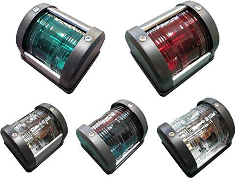 Marine Navigation Light For Boats Up To 12m - Port Red