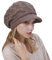 YAMEE Damen Winter Strickmütze Beanie Damen Wollmütze Warm Baskenmütze Gerippte Kappe Damen Winter Hüte