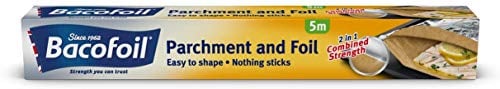 BacoFoil 3 x Foil and Parchment Paper,2-in-1 5m