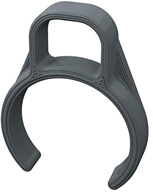 Clip pour bâche de piscine pour rail de 44, 40, 35, 30 mm (ex. Intex), gain de temps, prévention du vent - Gris