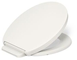 Kohler Impro ReadyLatch 26802-96 K-26802-96 Abattant WC rond à fermeture silencieuse Biscuit