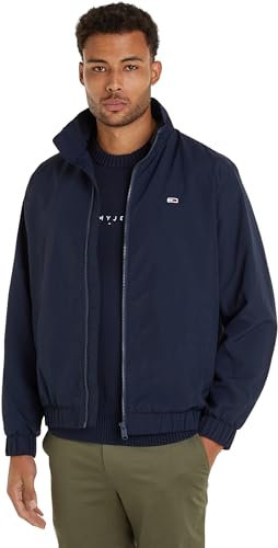 Tommy Jeans TJM Essential Jacket EXT DM0DM17982 Vestes tissées, Bleu (Dark Night Navy), 5XL Homme