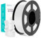 SUNLU 3D Printer Filament Matte PLA Filament, Neatly Wound Matte PLA Filament 1.75mm ± 0.02mm, Fit Most FDM 3D Printers, Good Vacuum Packaging 3D Printing Filament, 1kg Spool (2.2lbs), Matte White