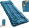 COVACURE Camping Mat - 3.9 Thick Sleeping Mats Camping with Built-in Foot Pump, Ultra Light & Compact Inflatable Mattress with Pillow for Backpacking, Hiking, Outdoor
