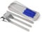 MONBENTO - Couverts Nomades MB Slim Box - Bleu - Set Couvert Lunch Box avec Étui pour Bentos MB Original MB Square et MB Sense - Couvert pour Repas Nomades Outdoor - Fourchette Couteau Cuillère