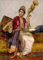 GKAZGQPR Berühmte Gemälde Gemälde Fotodruck Drucken Ölgemälde Der Filator Rudolf Ernst Bilder Deko Kunstwerk für Wohnzimmerdekoration 60x90cm
