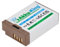 Akku kompatibel mit Canon LP-E17 - Li-Ion 950mAh - mit USB-C Input - für EOS R10, R50, RP, 77D, 200D, 750D, 760D, 8000D, EOS M3, M5, M6, Kiss X8i