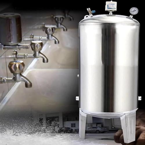 KK-GGL Serbatoio Per Pozzo A Pressione in Acciaio Inossidabile 304, Kit Serbatoio Per Pozzo A Pressione Verticale, Serbatoio Per Pozzo Ad Alta Capacità Per Irrigazione Agricola,300l/79.3gal