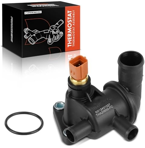 Frankberg Termostato de 4 Polos para motores de gasolina 2565002560 | Compatible con: Picanto TA, i10 PA, i10 BA IA