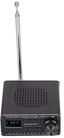 ALQSIM Ricevitore Radio Portatile Registratore Si4732 Scanner Ricevitore Scanner SSB USB Ricevitore Am Radio Radio Am Ricevitore Radio Radio a Transistor Scanner 3D