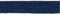 5 m Wolltresse Einfassband für Walkstoffe blau 30 mm