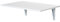 HOMCOM Mesa Plegable de Pared Mesa Abatible de Pared de Madera Ahorra Espacio para Cocina Comedor Dormitorio Carga 10 kg 60x40x20 cm Blanco