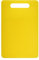 Fotouzy Plastic Utility Cutting Board with Handles, Food Safe PP Material, BPA Free, Dishwasher Safe, Thick Chopping Board, Large Size, Easy Grip Handle, for Kitchen (Yellow)