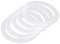 iiniim 5pcs Replacement Silicone Gasket Seal Ring for 1/2/3/6/9/12-Cup Stovetop Coffee Maker Pots Moka Express for 3-Cup One Size
