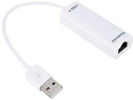 Socobeta Convertidor de Puerto Serie liviano con Interfaz RJ45 Convertidor de USB a RS485 Duradero Adaptador de USB a RS422 Adaptador de Serie Ordenador PC portátil