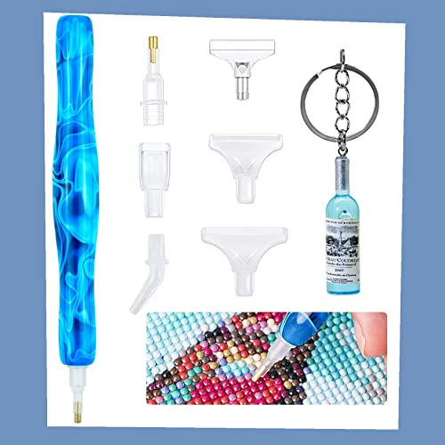 Cyleibe Diamant-Malstift 5D-Diamant-Strass-Picker, Diamant-Malerei Zubehör Punkt Bohrer Diamant Pen für Diamantmalerei, Stickerei und Nagelwerkzeug