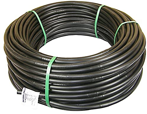KAUFDAS 100lfm WATERMIL 16mm Tropfschlauch Perlschlauch Tropfrohr Tropferabstand 33cm Wasserabgabe je Tropfeinheit 2L/h