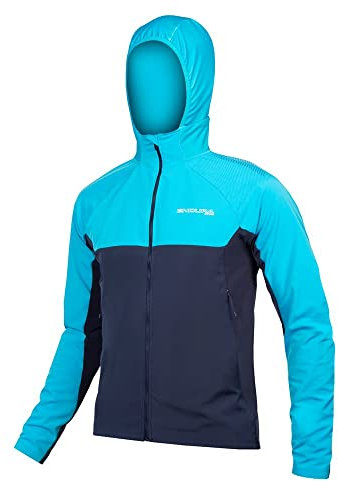 Endura MT500 Thermo II Long Sleeve Mens Cycling Jersey - Blue