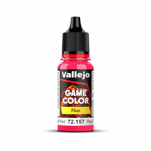 Vallejo AV Game Color 18ml - Fluo - Rojo fluorescente