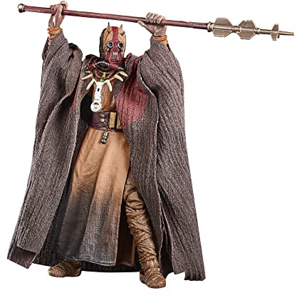STAR WARS The Black Series Tusken Chieftain, The Book of Boba Fett 6-Inch Collectible Action Figures, Ages 4 and Up | Star Wars The Black Series 6 Inch Action Figure Box Art (2024 Wave 1A) - Tusken Chieftain