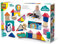 SES Creative 13143 Holzbausteine Set, 52-teilig, Bunt und Robust für Kleinkinder
