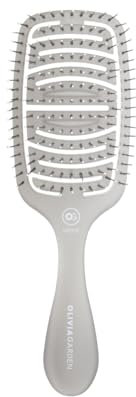 OLIVIA GARDEN Essential Care Flex Medium Hair Bristles Ice Grey