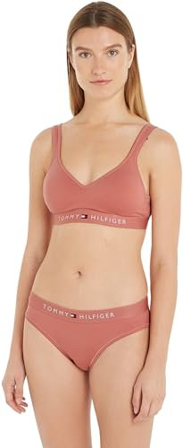 Tommy Hilfiger Damen Slip Unterwäsche, Rosa (Teaberry Blossom), L