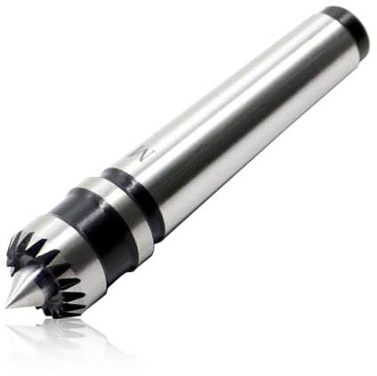 Yunnergo Wood Lathe Drive Center MT1 MT2 with 1 inch Crown & 5/8 inch Crown, Wood Lathe Turning Tool (MT2 5/8 inch)