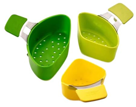 EIOLWJIEO Wide Applications Cooking Strainers More Than Just Steamer Heat Resistant Silicone Saucepan Divider Steamer Basket