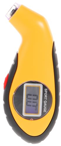 PartyKindom Autoreifen Manometer Autoreifen Reifenmessgeräte Für Den Reifendruck Digitales Reifendruckmessgerät Autoreifendruckmesser Reifenluftmesser Für Motorräder Monitor Abs Muster