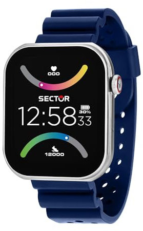 Sector No Limits Smartwatch Uomo, Digitale, Cassa 49 mm, Collezione S03 WR 5ATM - R3251295002