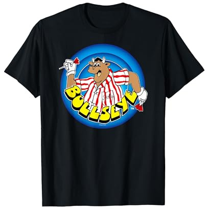 Bullseye Bully Red and White Stripes T-Shirt