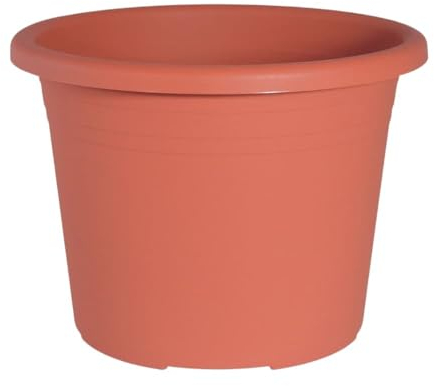 Boni-Shop Blumentopf CYLINDRO ca. Ø 60 cm / 72 Liter - Terracotta