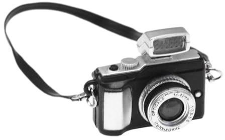 Mini Camera for Kids Mini Camera Ornament | SLR Mini Decoration Accessories, Doll Accessories, Photography Props for Boys Girls Wedding Theme Party Home Decoration
