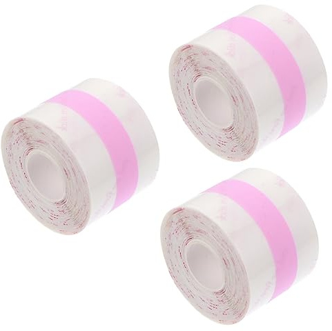 FRCOLOR 3 Rollen Unsichtbarer Brust Aufkleber Selbstklebender Brustaufkleber trägerloser BH wasserdichtes Klebeband durchsichtiges Klebeband trägerlos+BH BH-Aufkleber Bruststraffungsband