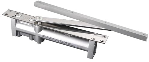 Ferme-Porte Électrique Dissimulé, Ferme-Porte Automatique À Positionnement À 90°, Largeur De Porte 1100-2100mm, Poids De Porte 35-60kg/35-75kg, Tampon Hydraulique, Dispositif D'arrêt