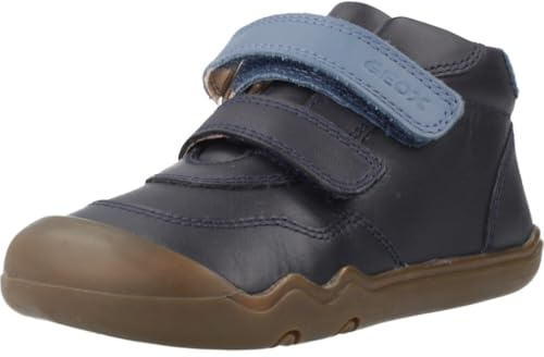 Geox Baby - Jungen B Steppieup Boy Sneaker, Navy Avio, 22 EU