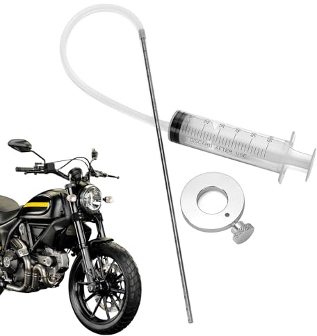 Fork Oil Levels Tool Kit, Precise Motorcycle Fork Oil Seal Driver Tool, Motorcycle Forks Oils Tools Gauge Suspension Levels Syringe Adjuster With Adjustable Ring